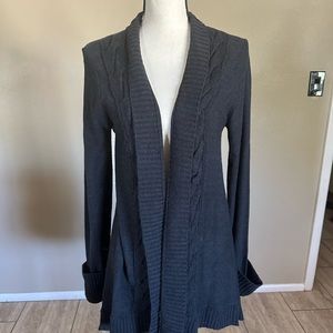 Aqua cardigan L like new